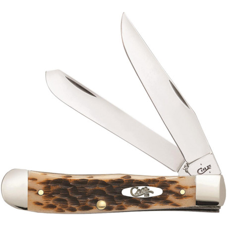 Couteau de Poche Case Trapper Os Ambré - 06540 - 1