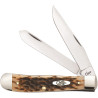 Couteau de Poche Case Trapper Os Ambré - 06540 - 1