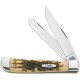 Couteau de Poche Case Trapper Os Ambré - 00163 - 1