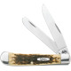 Couteau de Poche Case Trapper Os Ambré - 00164 - 1