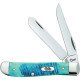 Couteau de Poche Case Mini Trapper Bleu Caraïbe - 25593 - 1
