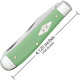 Couteau de Poche Case Trapper Os Vert Menthe - 63830 - 3