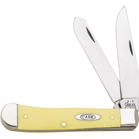 Couteau de Poche Case Trapper Jaune - 00161 - 1