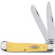 Couteau de Poche Case Trapper Jaune Inox - 80161 - 1
