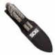 3 Couteaux de lancer SOG Fling lame 8.9cm Lisse Noir manche Inox - FX41N - 5
