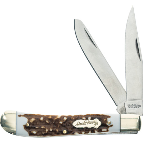Couteau de Poche Schrade Uncle Henry Pro Trapper Staglon - 1135999 - 1