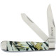 Couteau de Poche Elk Ridge Trapper Noir & Blanc - ER-42452-BK - 1