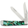 Couteau de Poche Elk Ridge Trapper Vert Foncé - ER-42452-DG