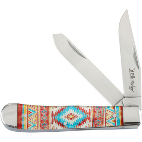 Couteau de Poche Elk Ridge Trapper Orange - ER-42452-OR - 1