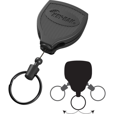 Enrouleur Porte-Clés Key-Bak Super 48 PLUS Ambidextre - 0S48-847 - 1