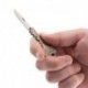 Couteau SOG Key lame 3.8cm Lisse Satin manche Inox - KEY102 - 6
