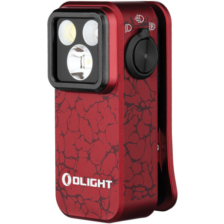 Lampe Clip OLIGHT Oclip Pro 500 Lumens - Molten Lava - OCLIPPROML - 1