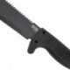Couteau SOGfari lame 25.4cm Lisse Noir manche Polymère - MC04-N - 4