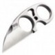 Couteau SOG Snarl lame 5.8cm Lisse Satin manche Inox - JB01K - 2