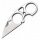 Couteau SOG Snarl lame 5.8cm Lisse Satin manche Inox - JB01K - 3