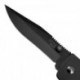 Couteau SOG SlimJim lame 8.1cm Lisse Noir manche Inox - SJ32-CP - 2
