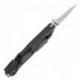 Couteau SOG Escape lame 8.6cm semi-dentelée Anthracite manche Aluminum - FF24-CP - 3