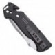 Couteau SOG Escape lame 8.6cm semi-dentelée Anthracite manche Aluminum - FF24-CP - 6