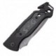 Couteau SOG Escape lame 8.6cm semi-dentelée Anthracite manche Aluminum - FF24-CP - 7