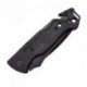 Couteau SOG Escape lame 8.6cm semi-dentelée Noir manche Aluminum - FF25-CP - 6