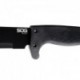 Couteau SOGfari lame 45.7cm Lisse Noir manche Polymère - MC02-N - 7