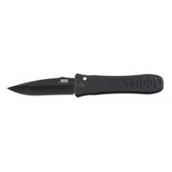 Couteau SOG Spec-Elite II lame 10.2cm Lisse Noir manche Aluminum - SE-62 - 2