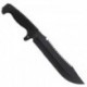 Machette SOG Jungle Primitive lame 24.1cm semi-dentelée Noir manche Polymère - F03TN-CP - 3