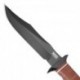 Couteau SOG Bowie 2.0 lame 16.3cm Lisse Noir manche cuir - S1T - 4