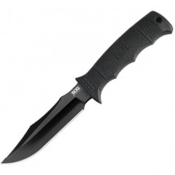 Couteau SOG Seal Pup Elite lame 12.3cm Lisse Noir manche GFN - E37SN-CP