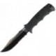 Couteau SOG Seal Pup Elite lame 12.3cm semi-dentelée Noir manche GFN - E37TN-CP - 1