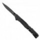 Couteau SOG SlimJim lame 10.6cm Lisse Noir manche Inox - SJ52-CP - 2