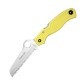 Couteau Spyderco Atlantic Salt lame 9.4cm dentelée Satin manche FRN (Nylon renforcé) - C89SYL - 2