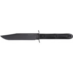 Couteau Ka-Bar Ek Model 5 lame 17.8cm Lisse Noir manche GFN - EK45 - 3