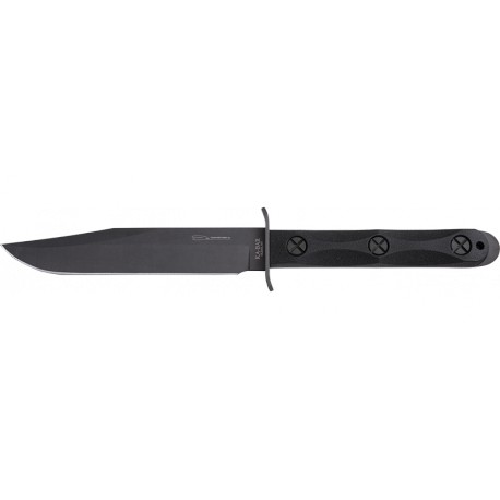 Couteau Ka-Bar Ek Model 5 lame 17.8cm Lisse Noir manche GFN - EK45 - 1