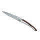 Couteau Deejo en bois de rose lame 9.5cm lisse - 3