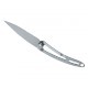 Couteau Deejo tout inox 420 lame 6cm lisse - 5