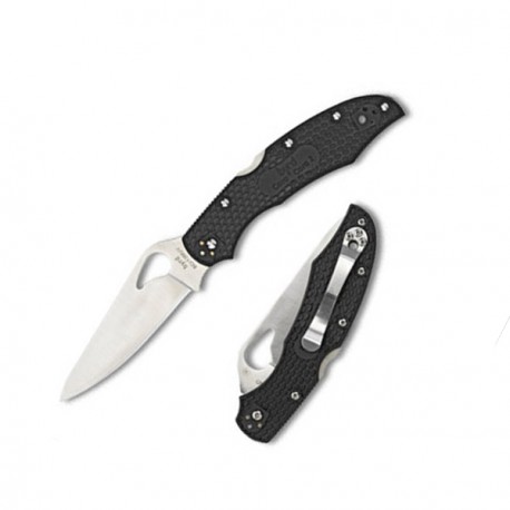 Couteau Spyderco Cara Cara 2 Lame 9.5cm lisse Inox Manche FRN - 1