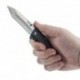 Couteau SOG Traction lame 8.6cm Lisse Satin manche FRN (Nylon renforcé) - TD1012-CP - 8