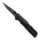 Couteau SOG Salute Mini lame 7.9cm Lisse Noir manche G-10 (Fibre de verre) - FF1101 - 3