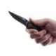 Couteau SOG Salute Mini lame 7.9cm Lisse Noir manche G-10 (Fibre de verre) - FF1101 - 6