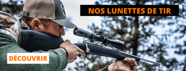 Lunettes de visée pour carabine de chasse